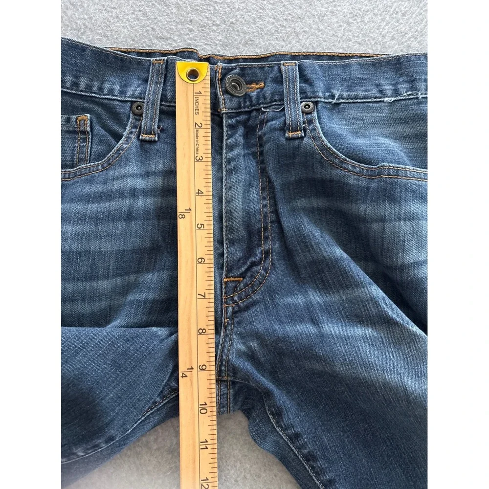 BKE Jake Straight Men's Size 31S Straight Leg Blue Medium Wash Denim Pants Jeans
